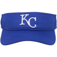 Outdoor Cap Co Team MLB-185 Team Baseball Visor, Kansas City Royals