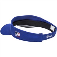 Outdoor Cap Co Team MLB-185 Team Baseball Visor, Kansas City Royals
