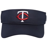 Outdoor Cap Co Team MLB-185 Team Baseball Visor, Cleveland Guardians