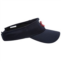 Outdoor Cap Co Team MLB-185 Team Baseball Visor, Cleveland Guardians