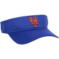 Outdoor Cap Co Team MLB-185 Team Baseball Visor, New York Mets