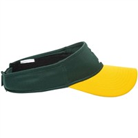 Outdoor Cap Co Team MLB-185 Team Baseball Visor, Oakland Athletics