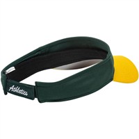 Outdoor Cap Co Team MLB-185 Team Baseball Visor, Oakland Athletics