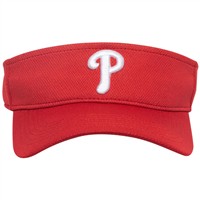 Outdoor Cap Co Team MLB-185 Team Baseball Visor, Philadelphia Phillies
