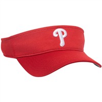 Outdoor Cap Co Team MLB-185 Team Baseball Visor, Philadelphia Phillies