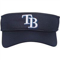 Outdoor Cap Co Team MLB-185 Team Baseball Visor, Tampa Bay Rays