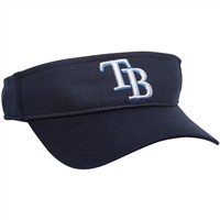 Outdoor Cap Co Team MLB-185 Team Baseball Visor, Tampa Bay Rays