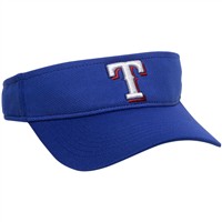 Outdoor Cap Co Team MLB-185 Team Baseball Visor, Texas Rangers