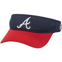Outdoor Cap Co Team MLB-185 Team Baseball Visor, Cleveland Guardians