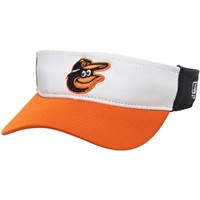 Outdoor Cap Co Team MLB-185 Team Baseball Visor, Baltimore Orioles