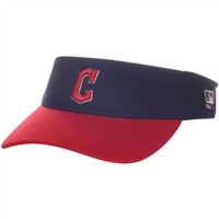 Outdoor Cap Co Team MLB-185 Team Baseball Visor, Cleveland Guardians