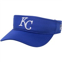 Outdoor Cap Co Team MLB-185 Team Baseball Visor, Kansas City Royals