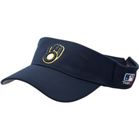 Outdoor Cap Co Team MLB-185 Team Baseball Visor, Milwaukee Brewers
