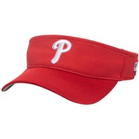 Outdoor Cap Co Team MLB-185 Team Baseball Visor, Philadelphia Phillies