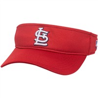 Outdoor Cap Co Team MLB-185 Team Baseball Visor, St. Louis Cardinals