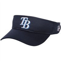 Outdoor Cap Co Team MLB-185 Team Baseball Visor, Tampa Bay Rays