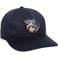 Outdoor Cap Co Team MiLB MIN-350 Baseball Caps, Durham Bulls