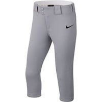 NIKE Youth Vapor Select Fastpitch Softball Pants, Grey