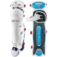 Easton Jen Schro The Very Best Ltd Ed USA Fastpitch Softball Catchers Set (Large), Red/White/Blue