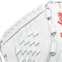 Rawlings Liberty Advanced 125KR 12.5in Fastpitch Softball Glove (RLA125K, White