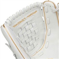 Rawlings Liberty Advanced 125KR 12.5in Fastpitch Softball Glove (RLA125K, White