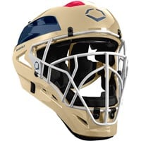Evoshield PRO-SRZ Catcher's Helmet, Red/White/Blue