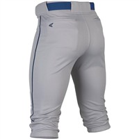Easton Men's Rival+ Piped Knicker Baseball Pants, Grey/Navy