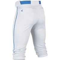 Easton Men's Rival+ Piped Knicker Baseball Pants, White/Royal