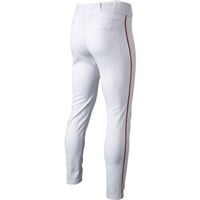 Easton Youth Rival+ Open Bottom Piped Baseball Pants, Grey/Navy