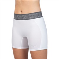 Mizuno Womens Aero Vent Padded Softball Sliding Short, White