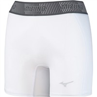 Mizuno Womens Aero Vent Padded Softball Sliding Short, White