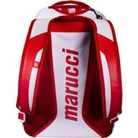 Marucci Dynamo Backpack, White/Red