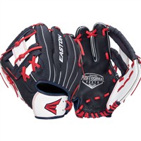 Easton Youth Professional 10in Baseball Glove, Navy/White