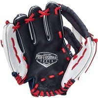 Easton Youth Professional 10in Baseball Glove, Navy/White