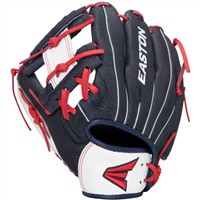 Easton Youth Professional 10in Baseball Glove, Navy/White