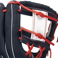 Easton Youth Professional 10in Baseball Glove, Navy/White