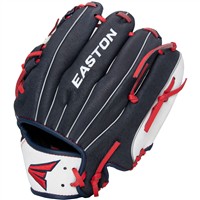 Easton Youth Professional 10in Baseball Glove, Navy/White