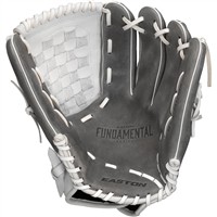 Easton Fundamental 12.5in Fastpitch Softball Glove, Grey