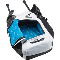 Easton Jen Schro Catcher's Fastpitch Softball Backpack, White/Black