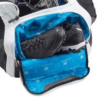 Easton Jen Schro Catcher's Fastpitch Softball Backpack, White/Black