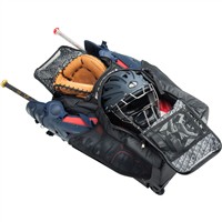 Easton Catcher's Wheeled Bag, Black