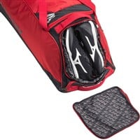 Easton Dugout Wheeled Bag, Red