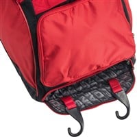 Easton Dugout Wheeled Bag, Red