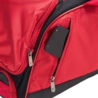 Easton Dugout Wheeled Bag, Red