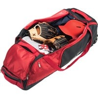 Easton Dugout Wheeled Bag, Red