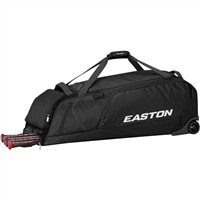 Easton Dugout Wheeled Bag, Black