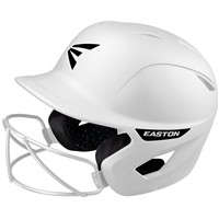 Easton Ghost Matte Fastpitch Softball Batting Helmet, White