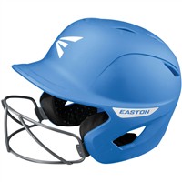 Easton Ghost Matte Fastpitch Softball Batting Helmet, Light Blue