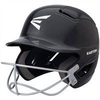 Easton Alpha Fastpitch Softball Batting Helmet, Black