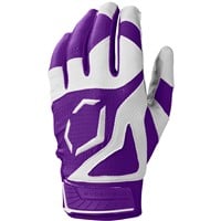 Evoshield Adult SRZ-1 Batting Gloves, Purple